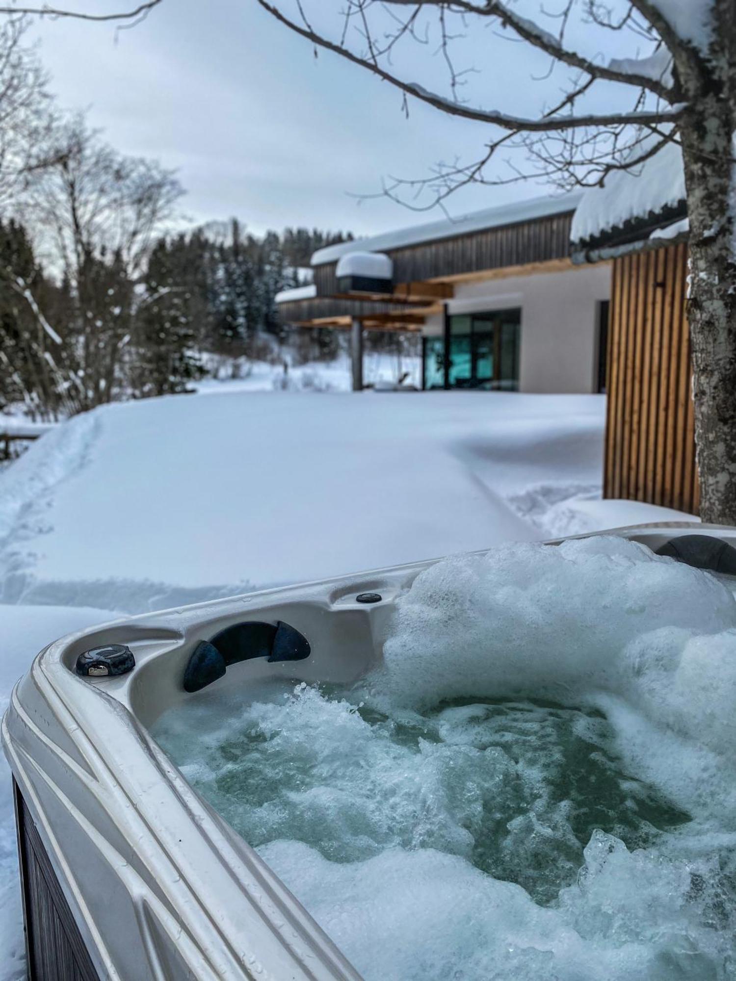 Ferienhaus Am See Mit Sauna Und Whirlpool Villa Wienerbruck Esterno foto